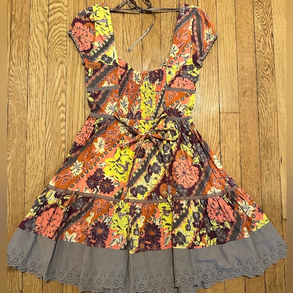 Free People A-line floral dress - Picture 6 of 6